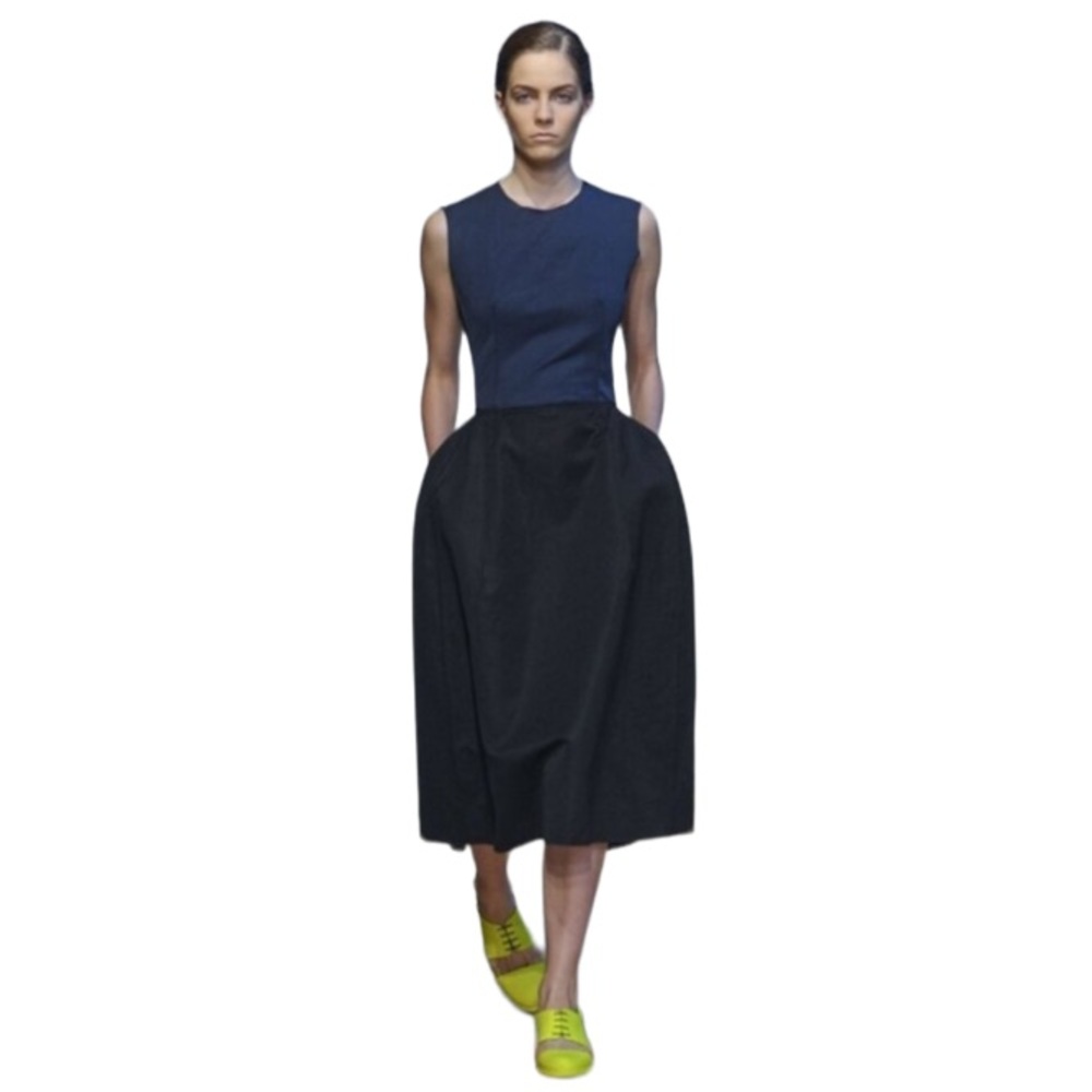 Minimalist Ter et Bantine Cotton Hemp Dress